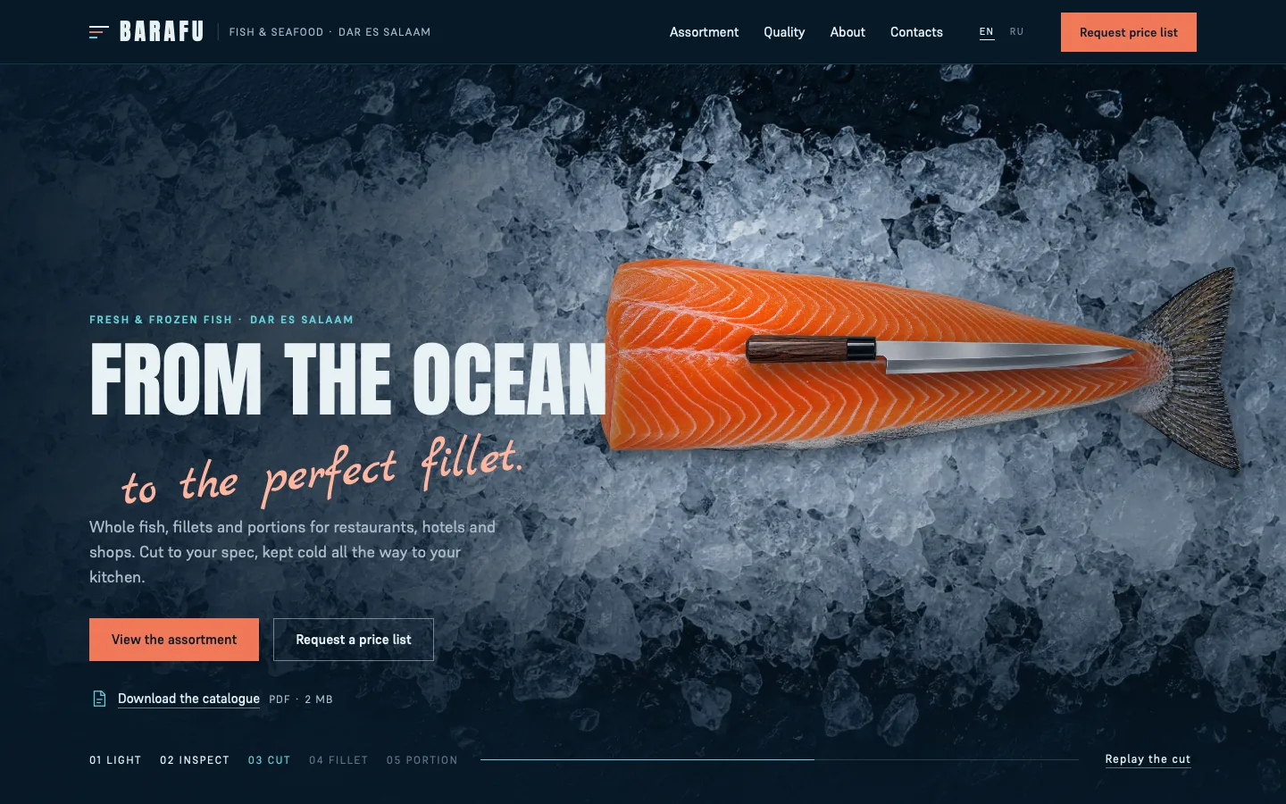 BARAFU website overview